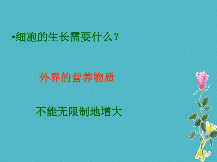 安徽省合肥市长丰县七年级生物上册2.2.1《细胞通过分裂产生新细胞》课件4（新版）新人教版_第4页