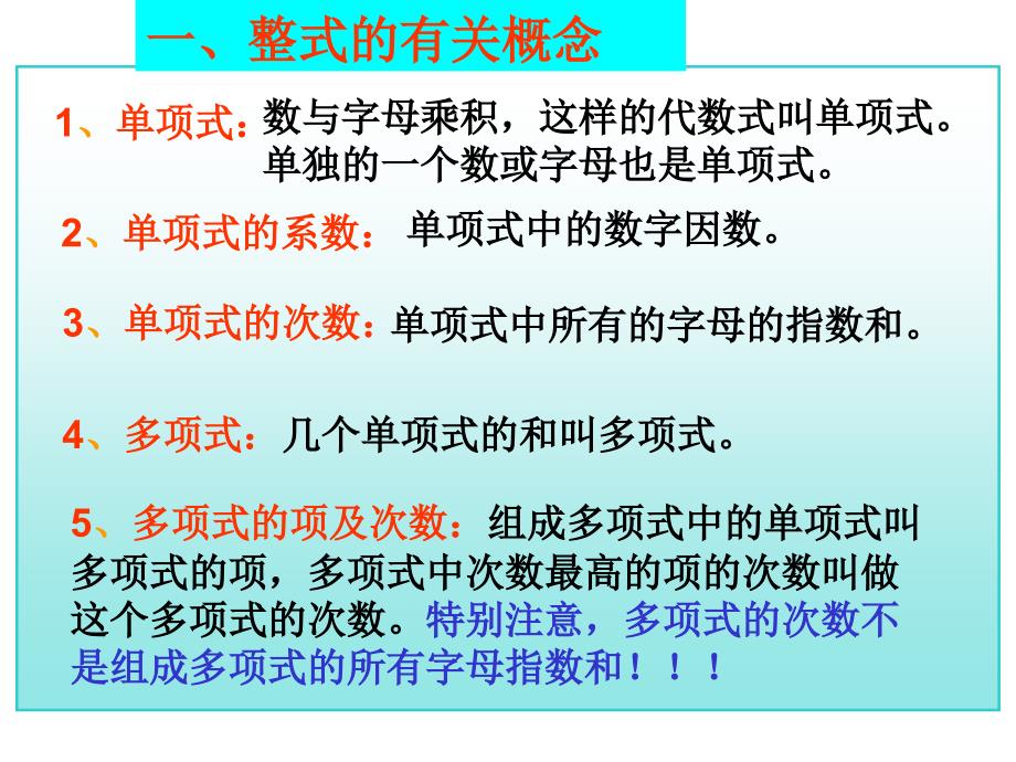 中考数学总复习第15单元：整式的乘除与因式分解复习课件重点讲义_第4页