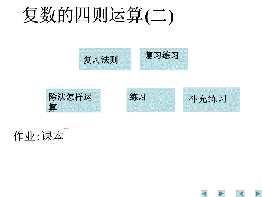 高中数学3.2《复数的运算(二)》课件（人教a版选修2-2）_第1页