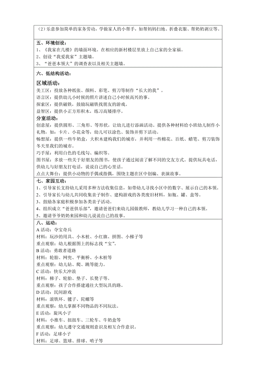 中班10月主题计划_第2页