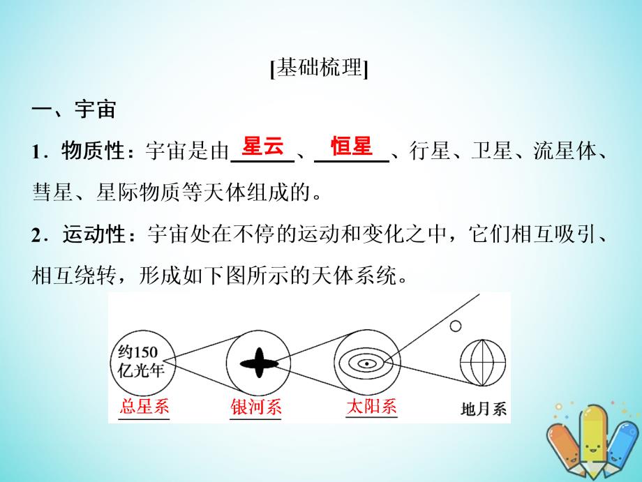 2019版高考地理一轮复习1.2地球的宇宙环境课件鲁教版_第4页