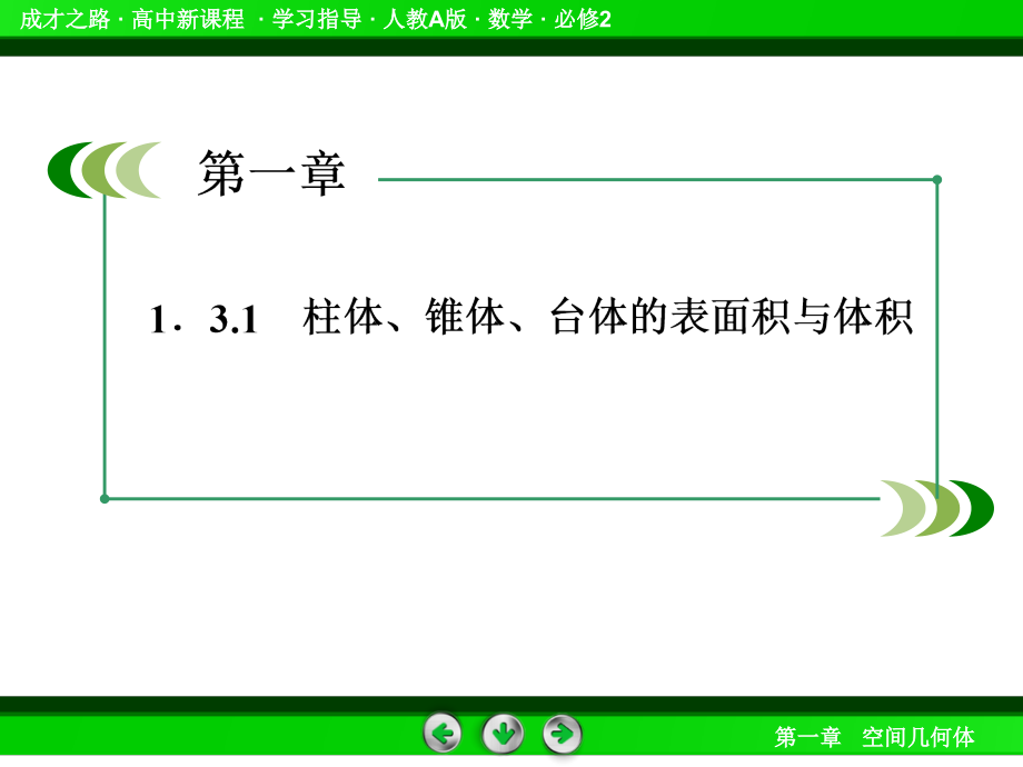 高一数学（人教a版）必修2课件：1-3-1-1柱体、锥体、台体的表面积_第4页