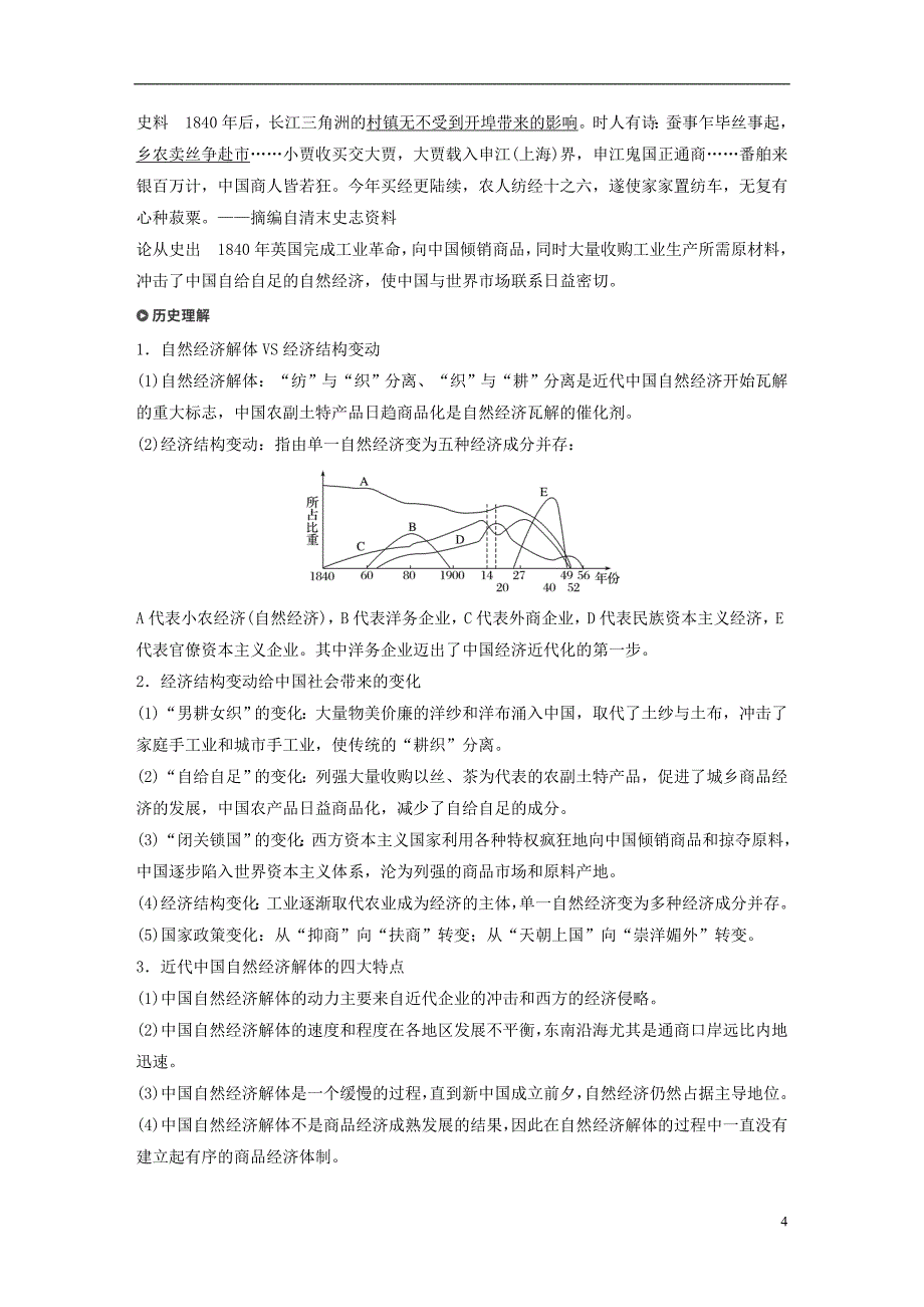 2019版高考历史一轮总复习专题十一近代中国资本主义的曲折发展考点27近代中国民族工业的兴起学案_第4页