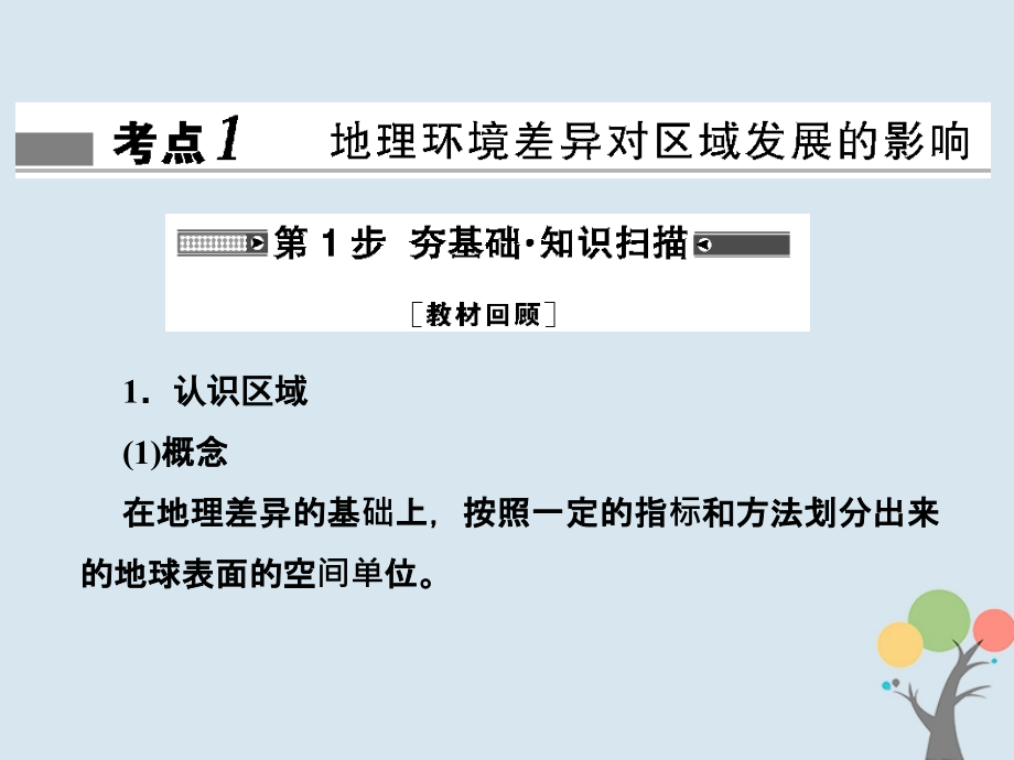 2018届高考地理总复习第十二章地理环境与区域发展3-12-1地理环境对区域发展的影响课件新人教版_第3页