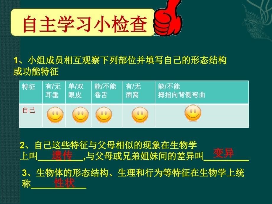 第二章第一节基因控制生物的性状_第5页