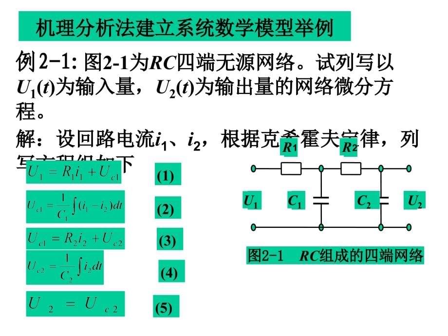 自动控制理论第2版夏德钤　翁贻方第二章控制系统的数学模型_第5页