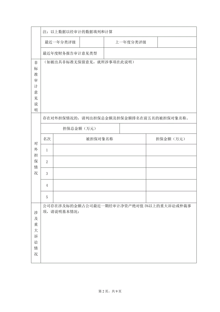 证券公司基本情况申报表_第3页