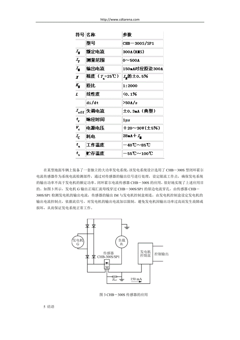 闭环霍尔电流传感器用于车用电源系统_第4页