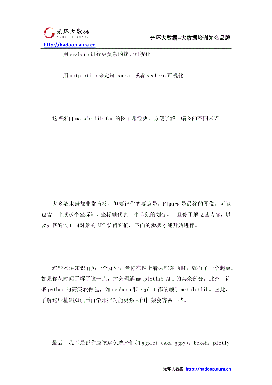 光环大数据培训 高效使用 Python 可视化工具 Matplotlib _光环大数据培训_第3页