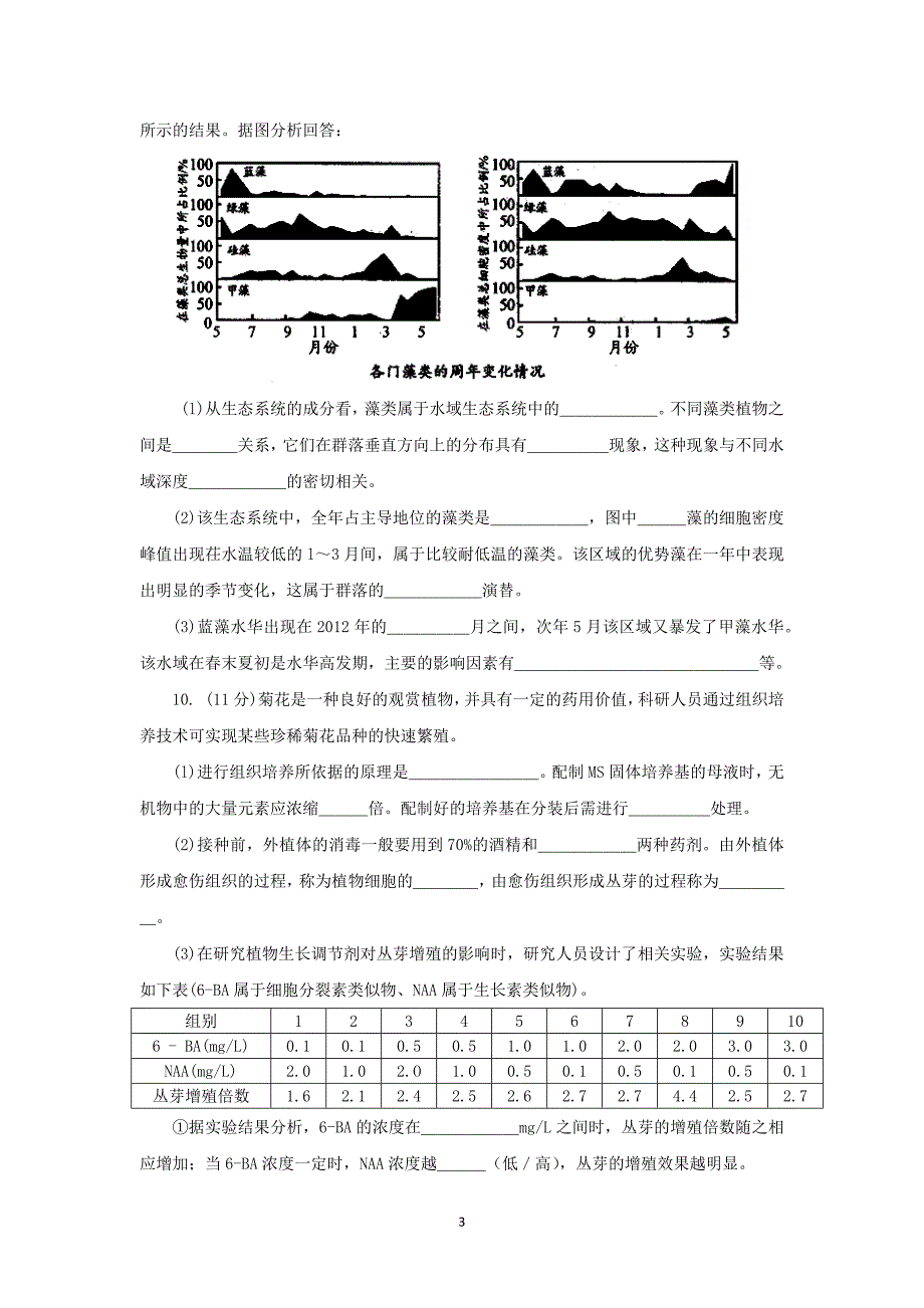 【生物】四川省成都市2014届高三第二次诊断性考试_第3页
