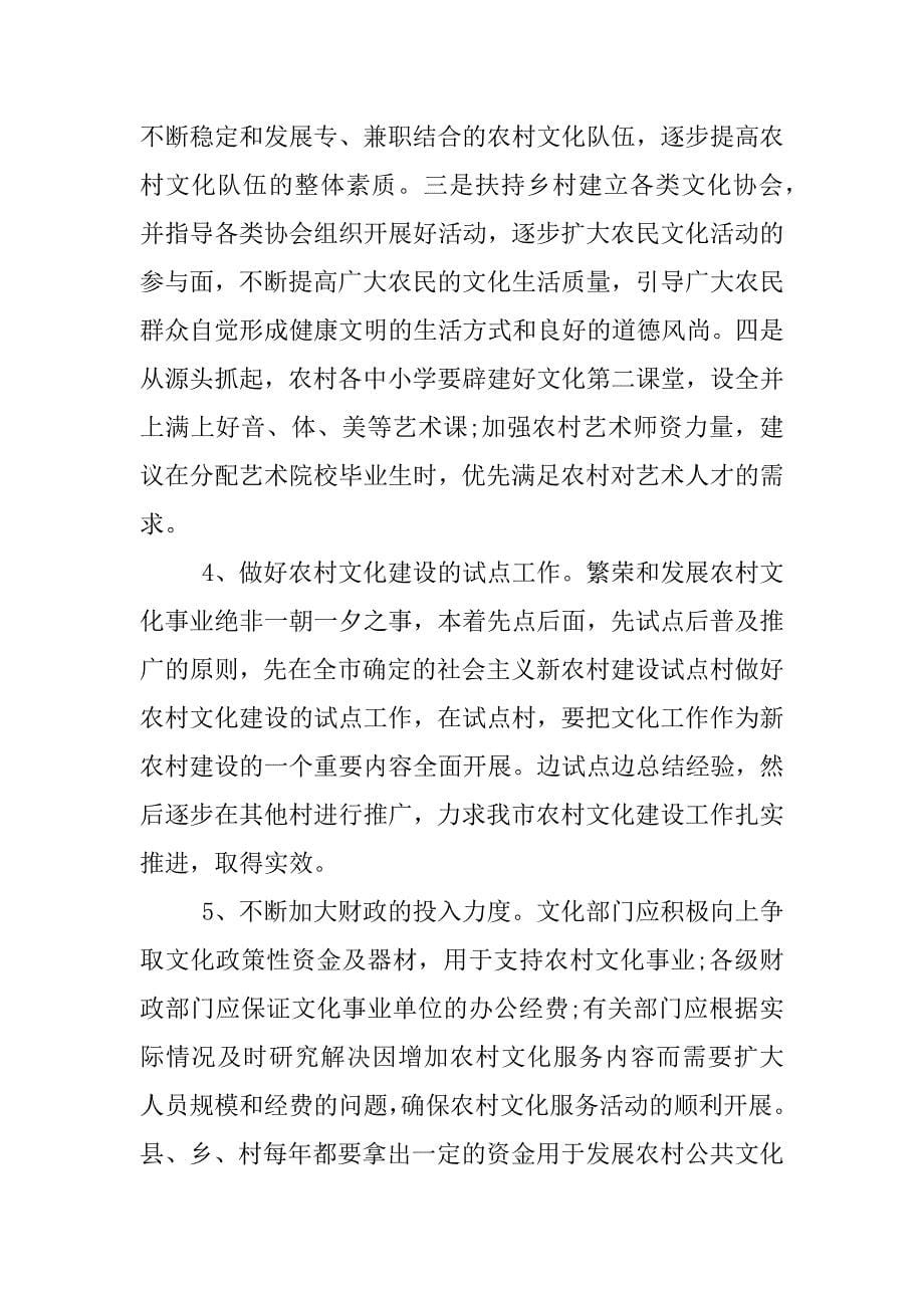 农村文化建设调查报告.docx_第5页