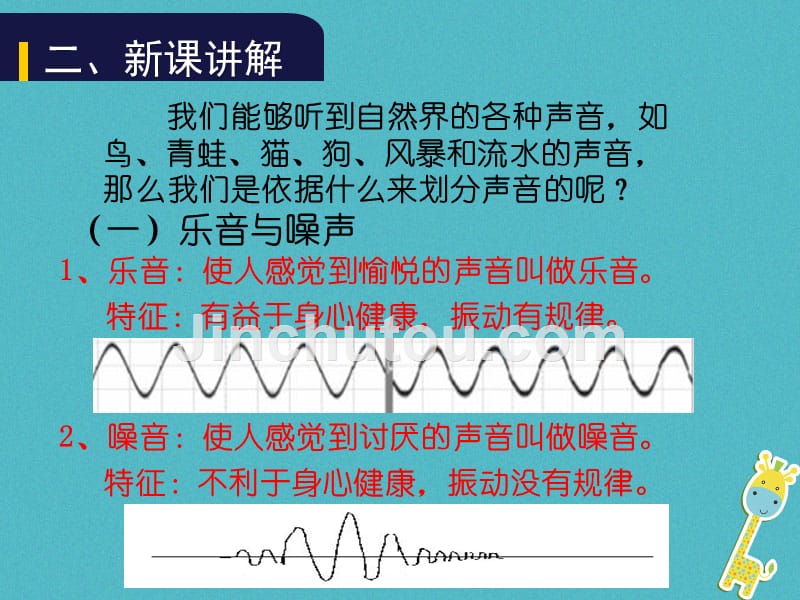 2018八年级物理上册 2.2 我们怎样区分声音课件 （新版）粤教沪版_第3页