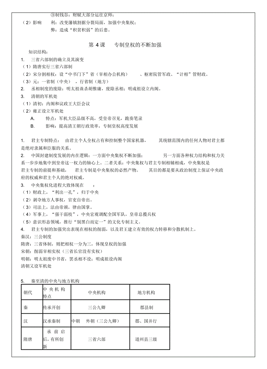 [岳麓版高中历史必修一_第2页