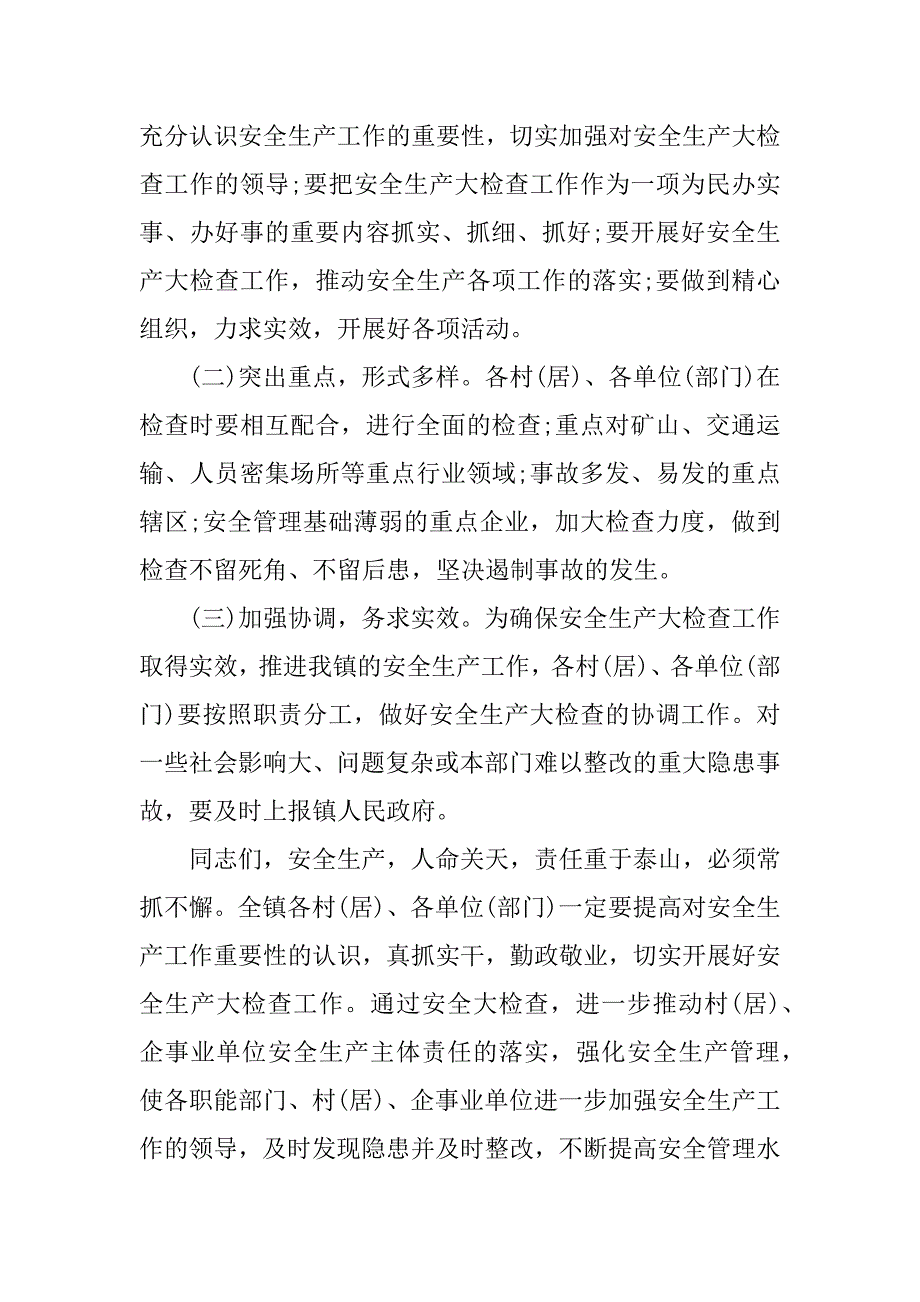 安全大检查发言稿.docx_第3页