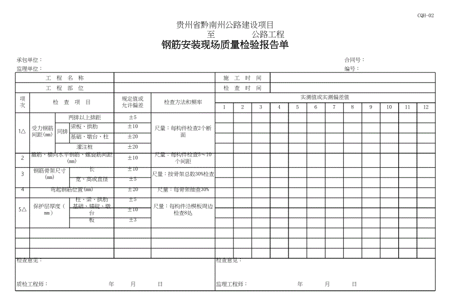 5贵州省黔南州公路建设项目桥涵检－1_第2页