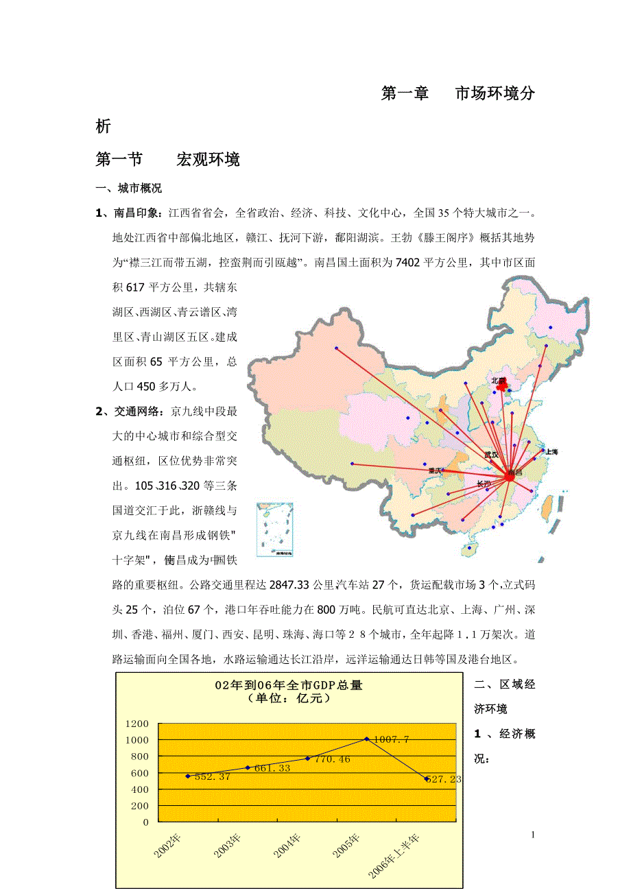 南昌中航国际广场市场策划报告( 38页)_第1页