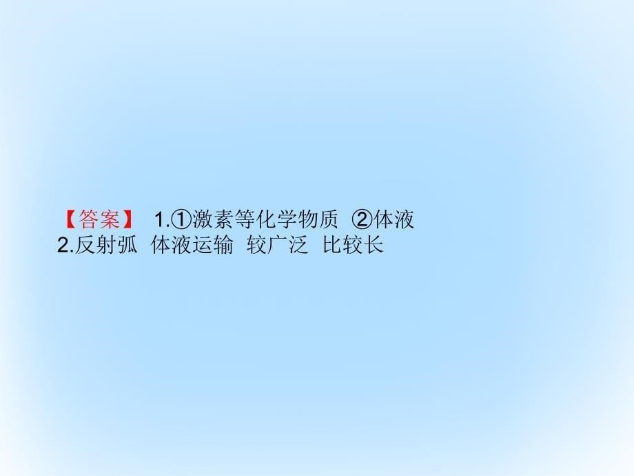 高中生物 第二章 动物和人体生命活动的调节  神经调节与体液调节的关系课件 新人教版必修_第5页