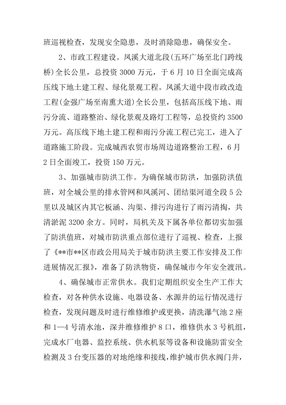 市政安全工作总结.docx_第2页