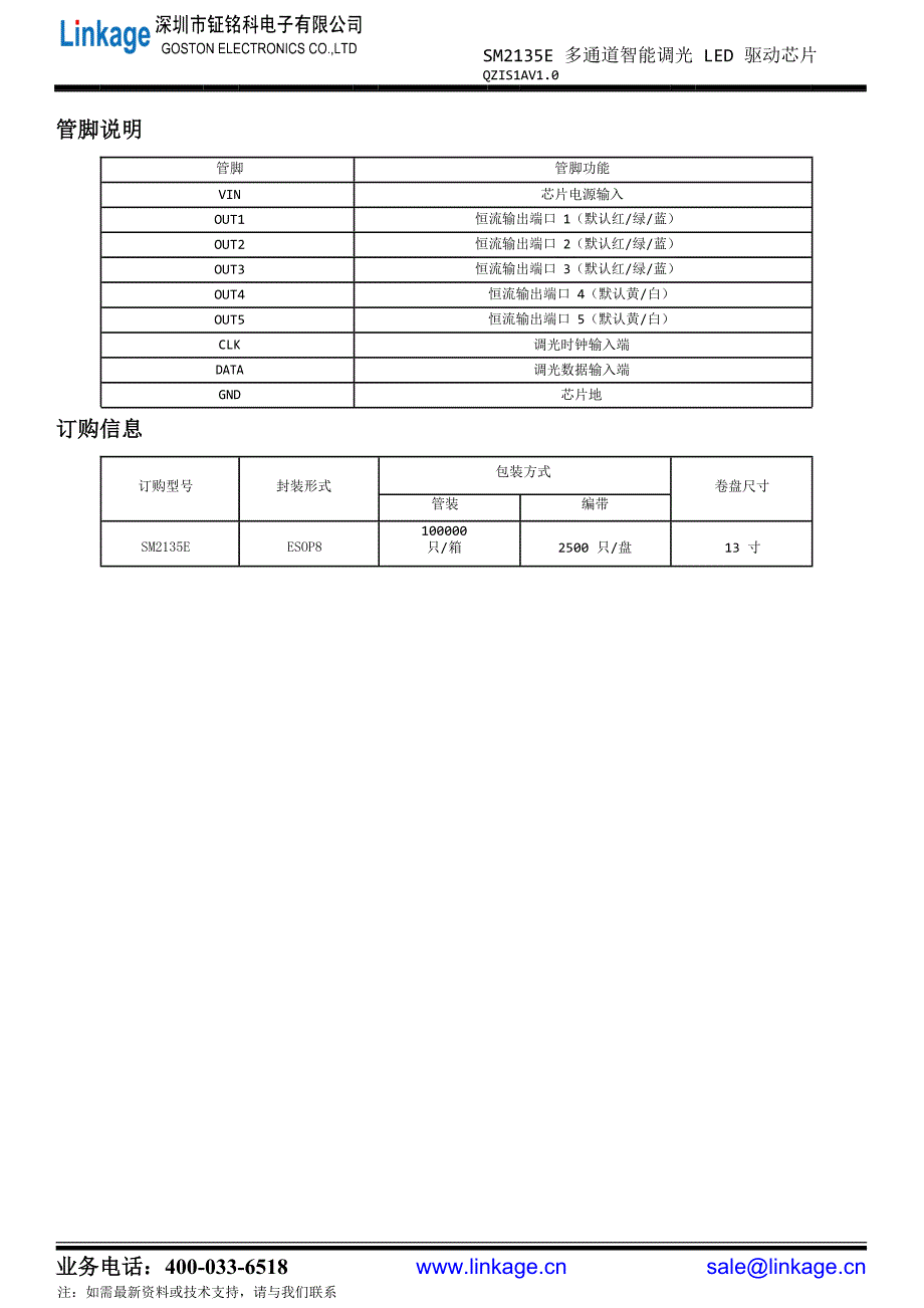 SM2135E恒流五通道调光电源ic过认证电路方案替换长运通调光ic方案_第3页