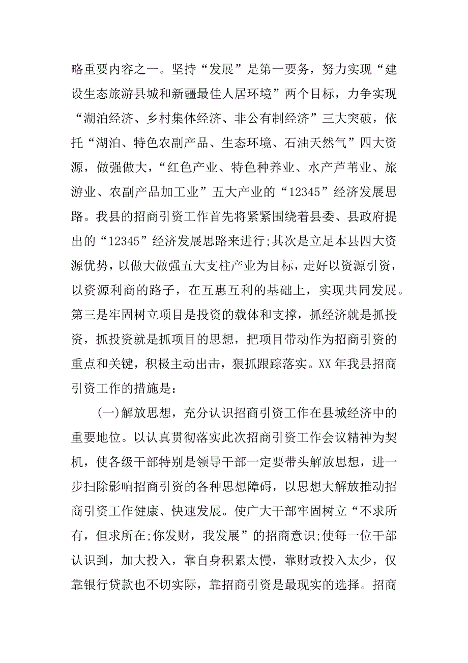 招商引资汇报总结.docx_第3页