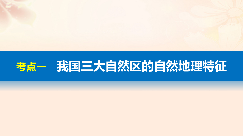 高考地理总复习  区域地理环境与人类活动 第讲 区域差异课件（必修）_第4页