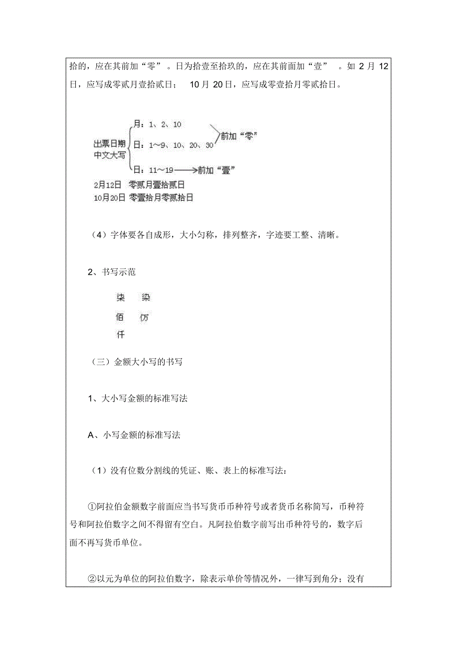 会计实验报告-会计书写_第4页