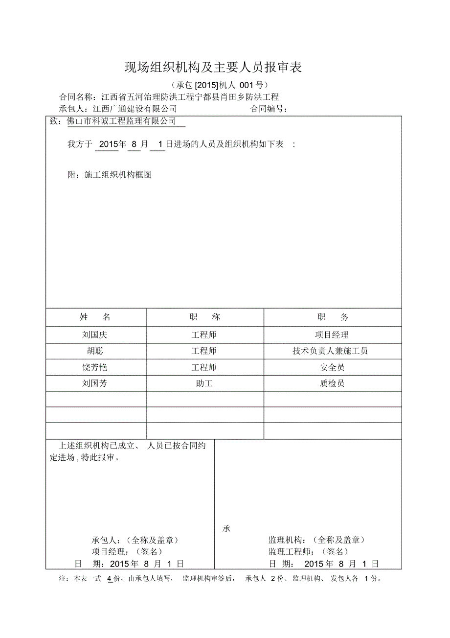 开工报审资料(开工申请表、开工令)_第2页