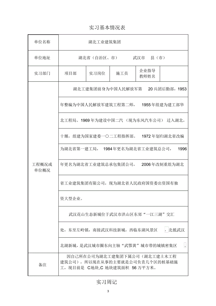 建筑工程技术毕业实践手册_第4页