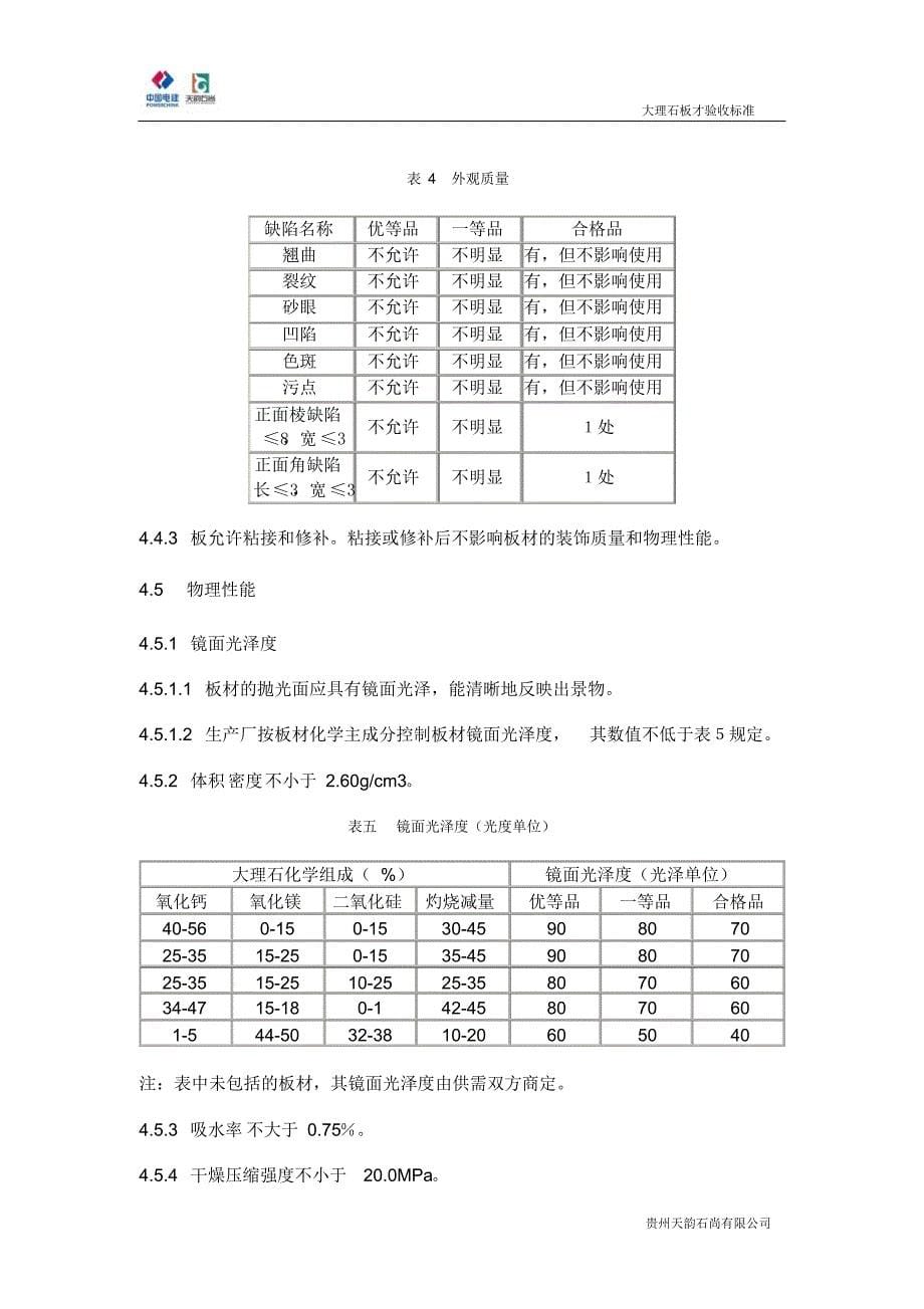 大理石板材验收标准_第5页