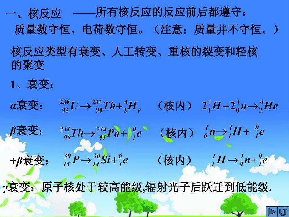 高中三年级物理公开课优质课件精选------《核反应和核能的利用》_第2页