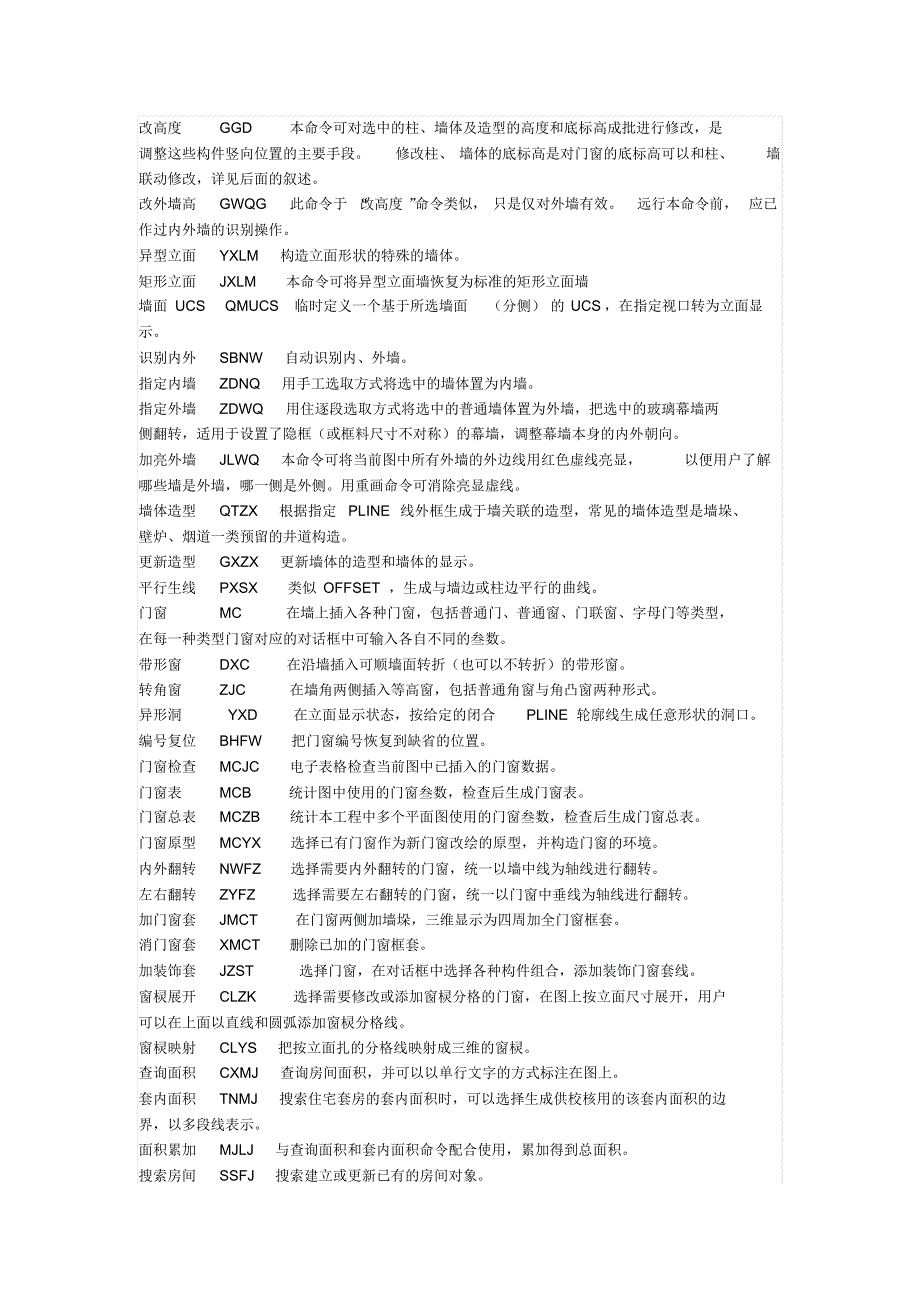 天正电气操作快捷键_第2页