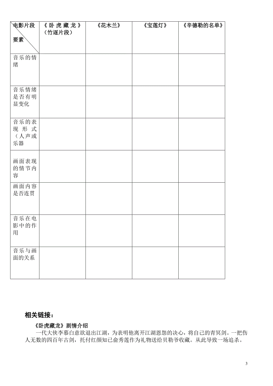 电影音乐学案_第3页