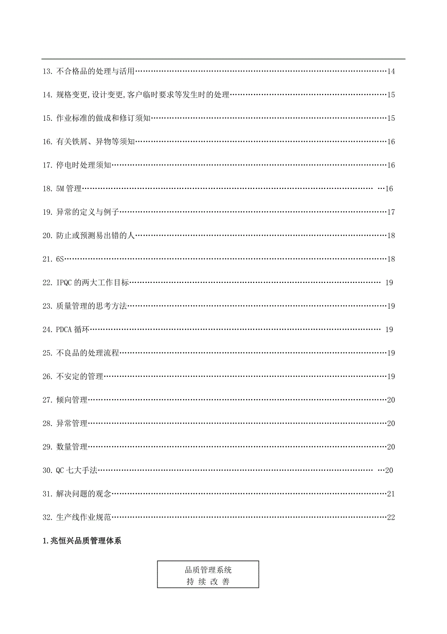 深圳市XXX电子有限公司Q手册40页_第2页