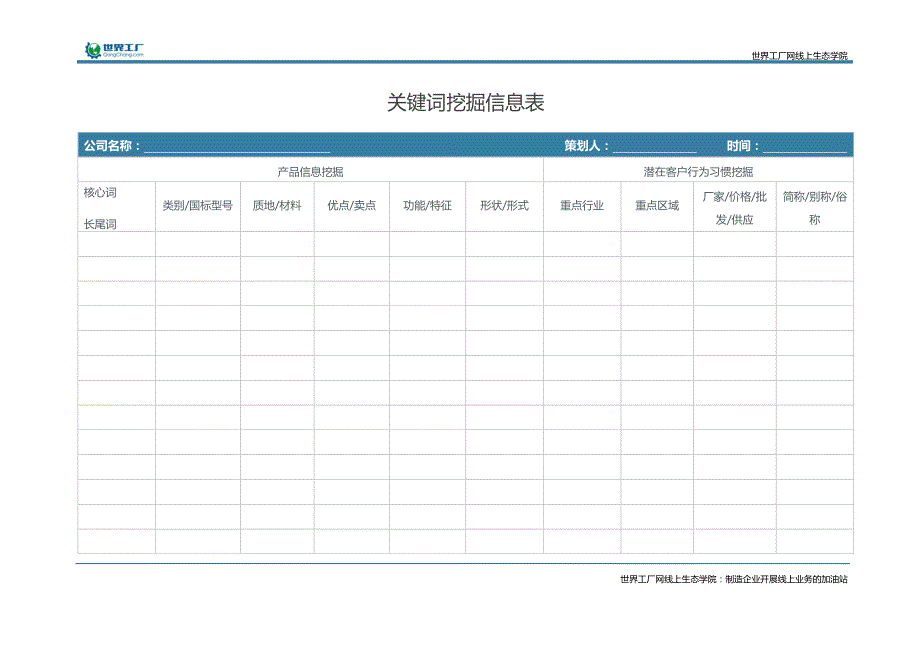 关键词挖掘信息表_第2页