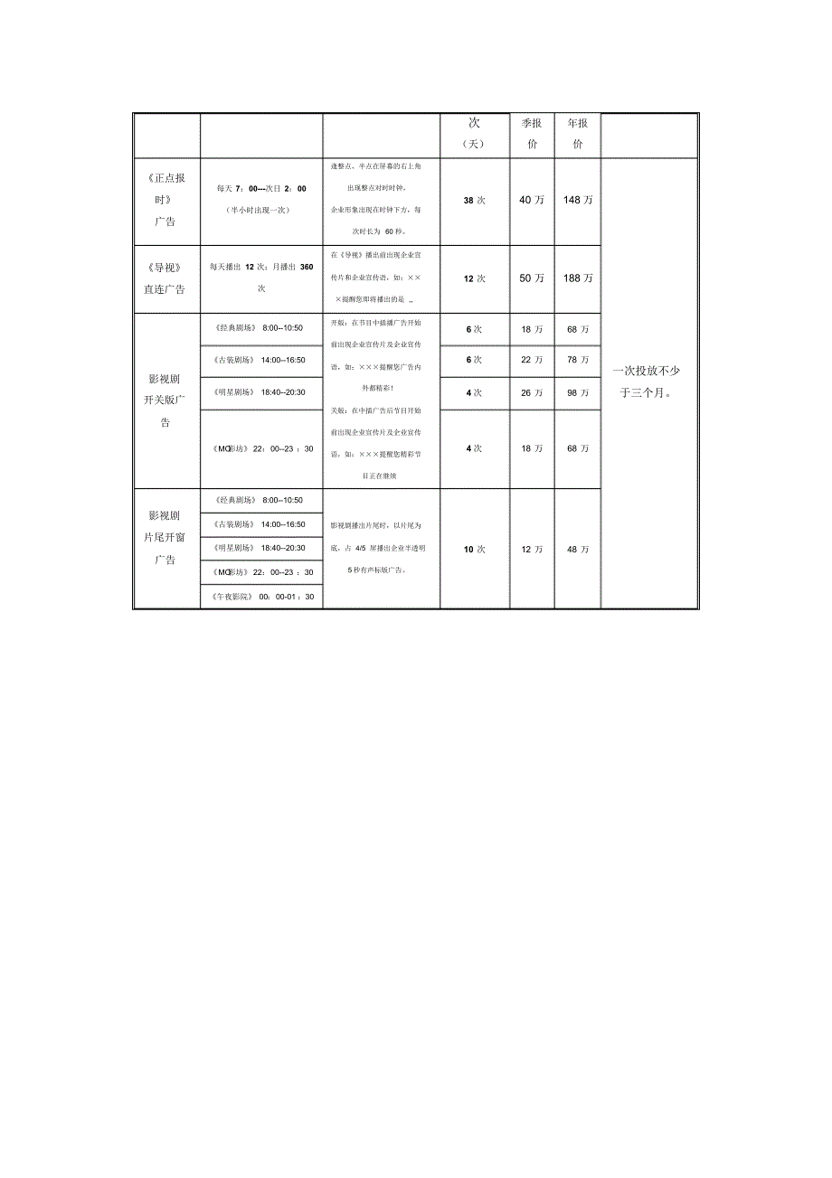 河南电视台8频道价格表_第4页