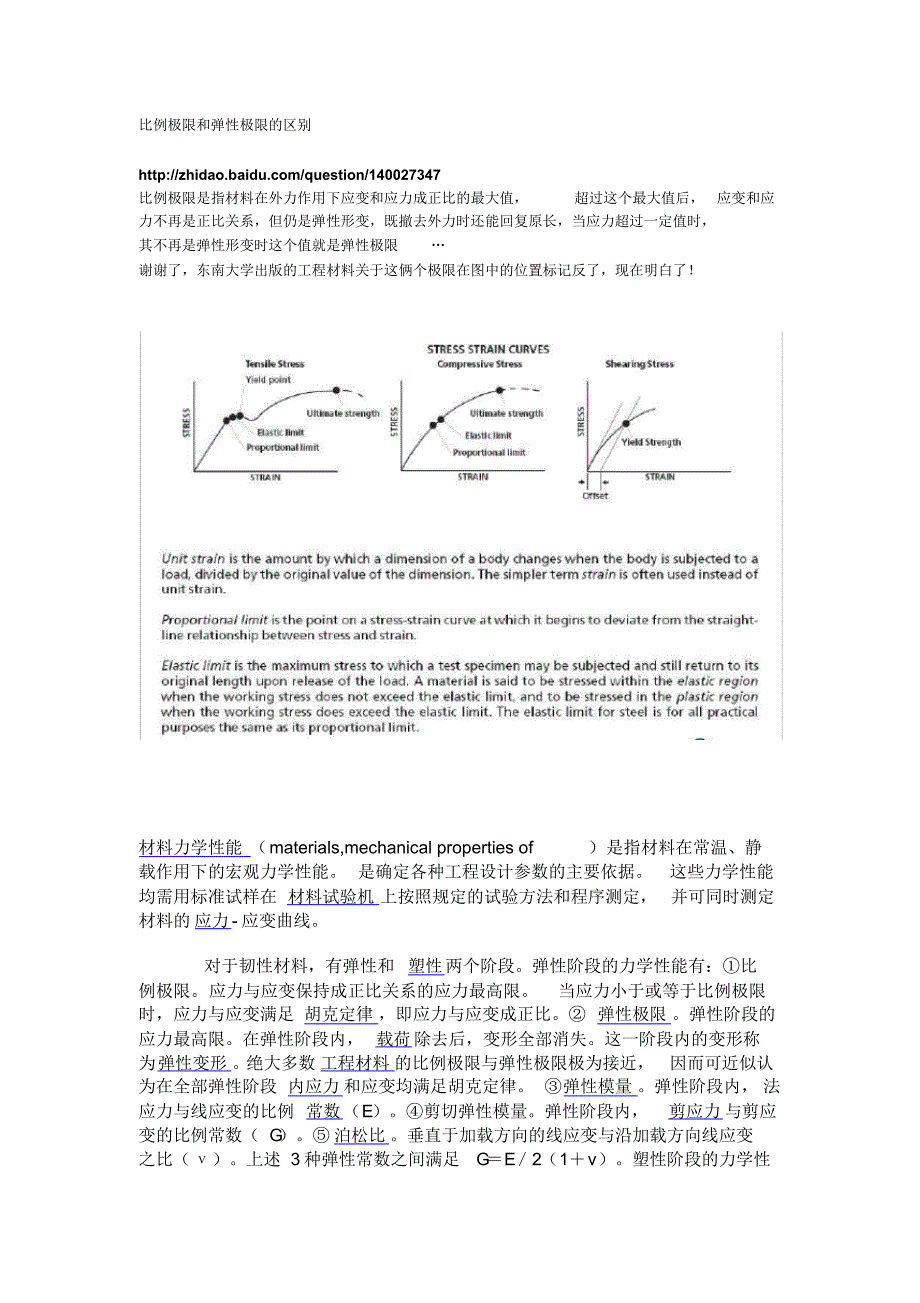 比例极限和弹性极限的区别_第1页