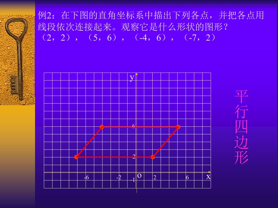 北师版初二数学5.2平面直角坐标系-----你觉得它什么？_第4页