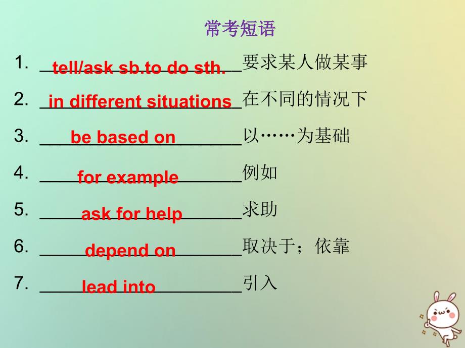 2018秋九年级英语全册 10分钟课堂 unit 3 could you please tell me where the restrooms are section b（1a-2d）课件 （新版）人教新目标版_第4页