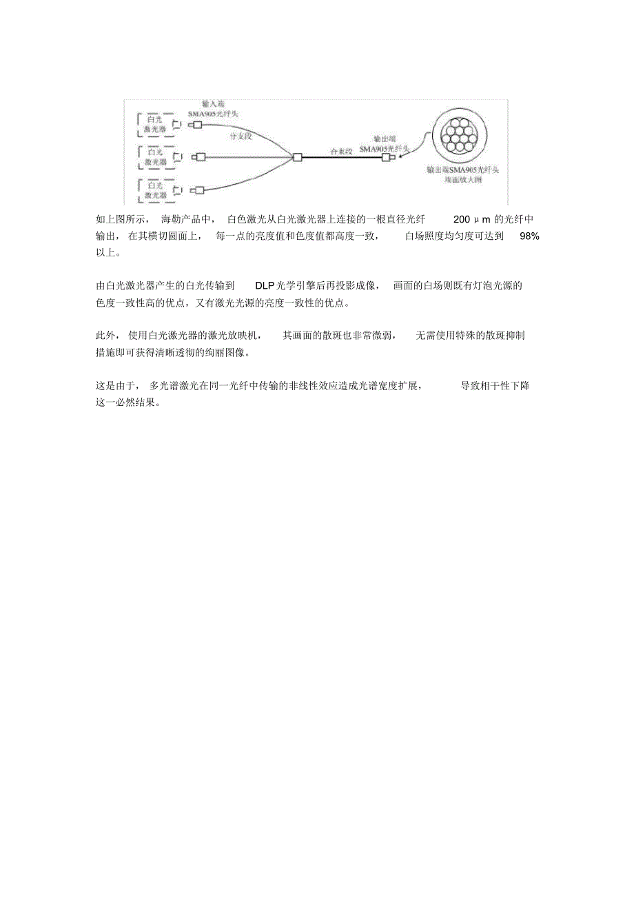 白色激光放映光源：激光放映技术新方向_第3页