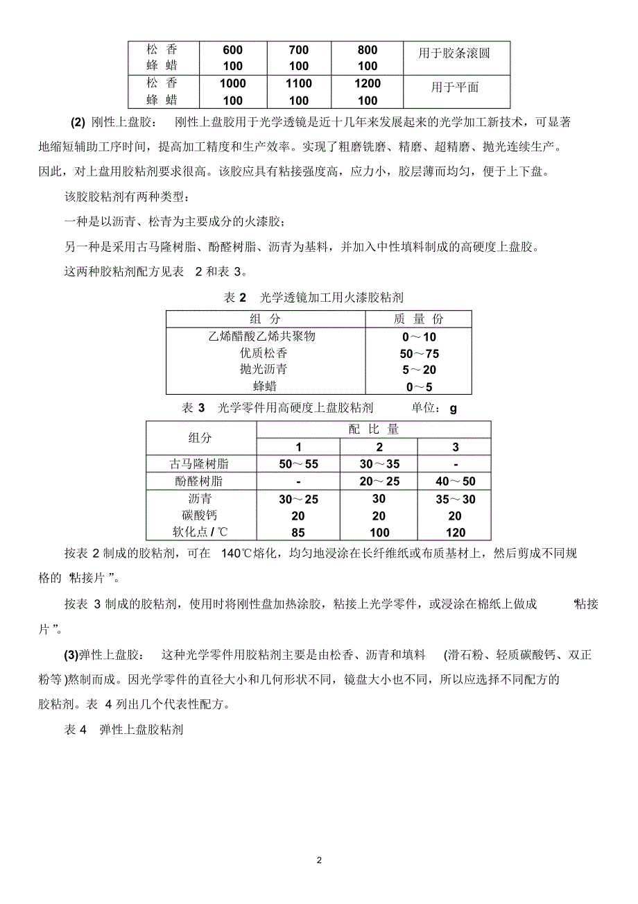 玻璃制品的粘接工艺技术资料_第2页