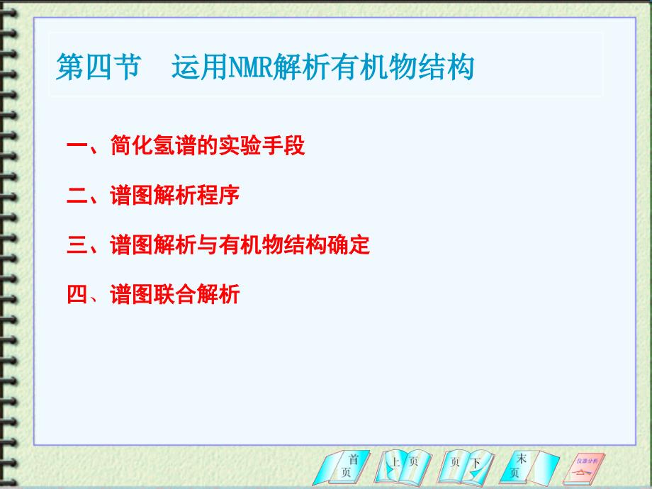 核磁图谱解析推荐_第1页