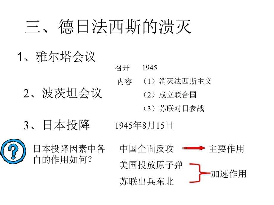 九年级历史——世界反法西斯战争的胜利_第5页