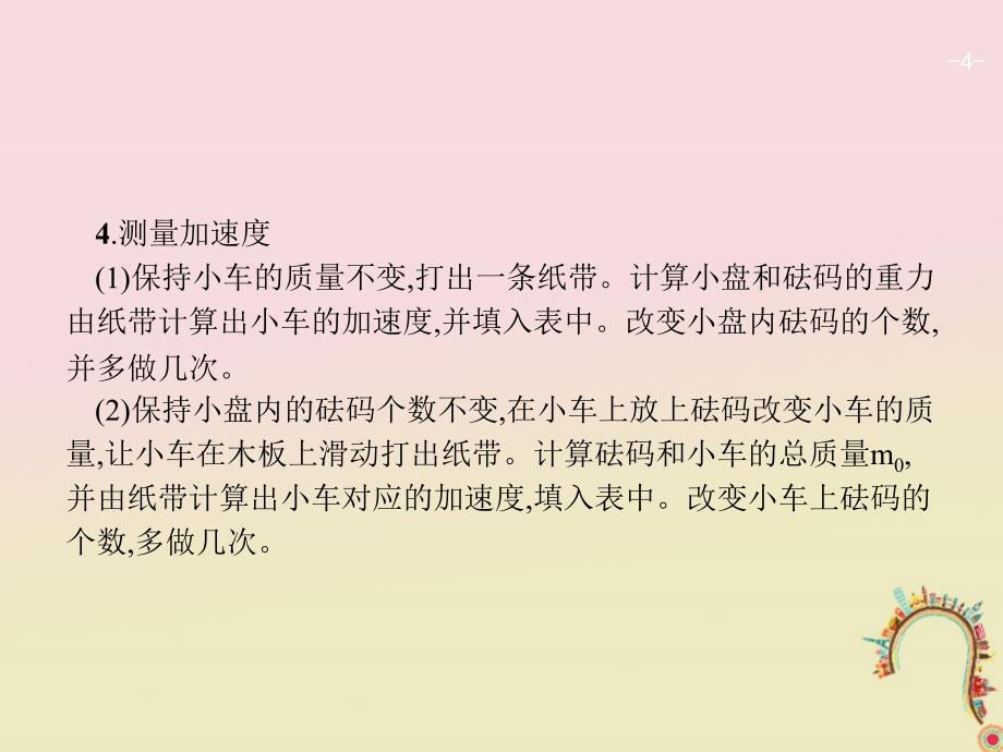 2019年高考物理一轮复习 第三章 牛顿运动定律 实验4 验证牛顿运动定律课件 新人教版_第4页