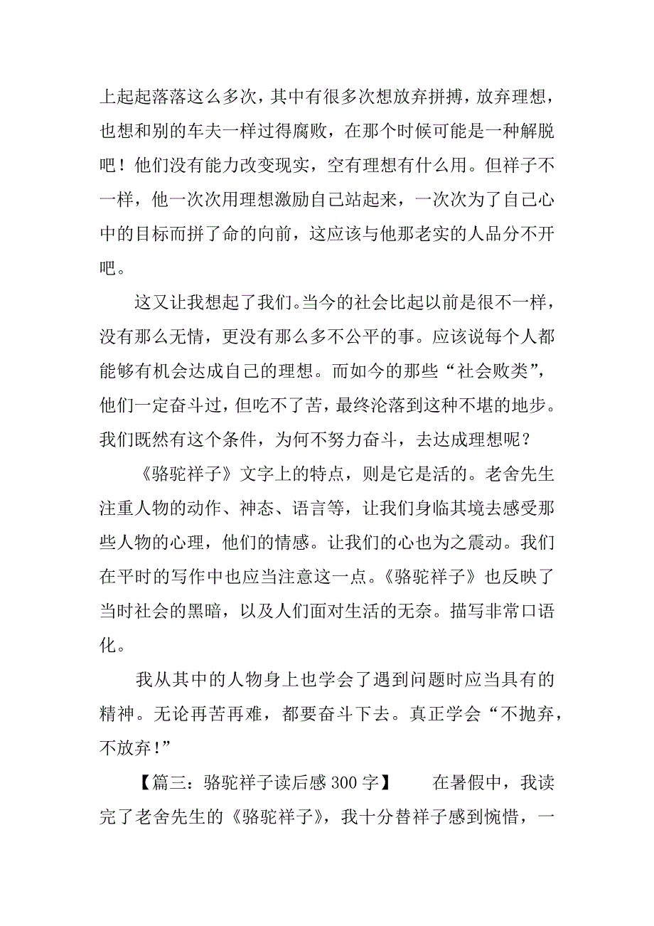 骆驼祥子的读后感参考作文.docx_第3页