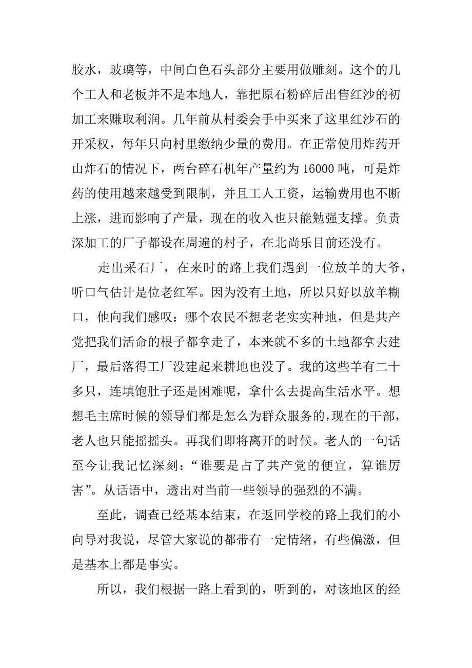 高中生社会实践调查报告格式.docx_第5页