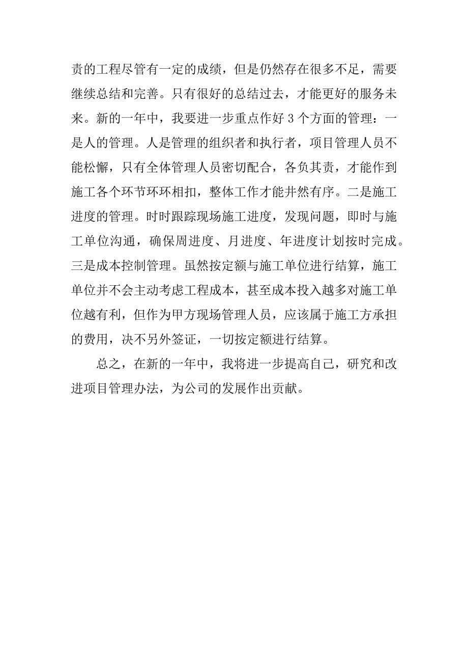 项目经理年终总结.doc_第5页