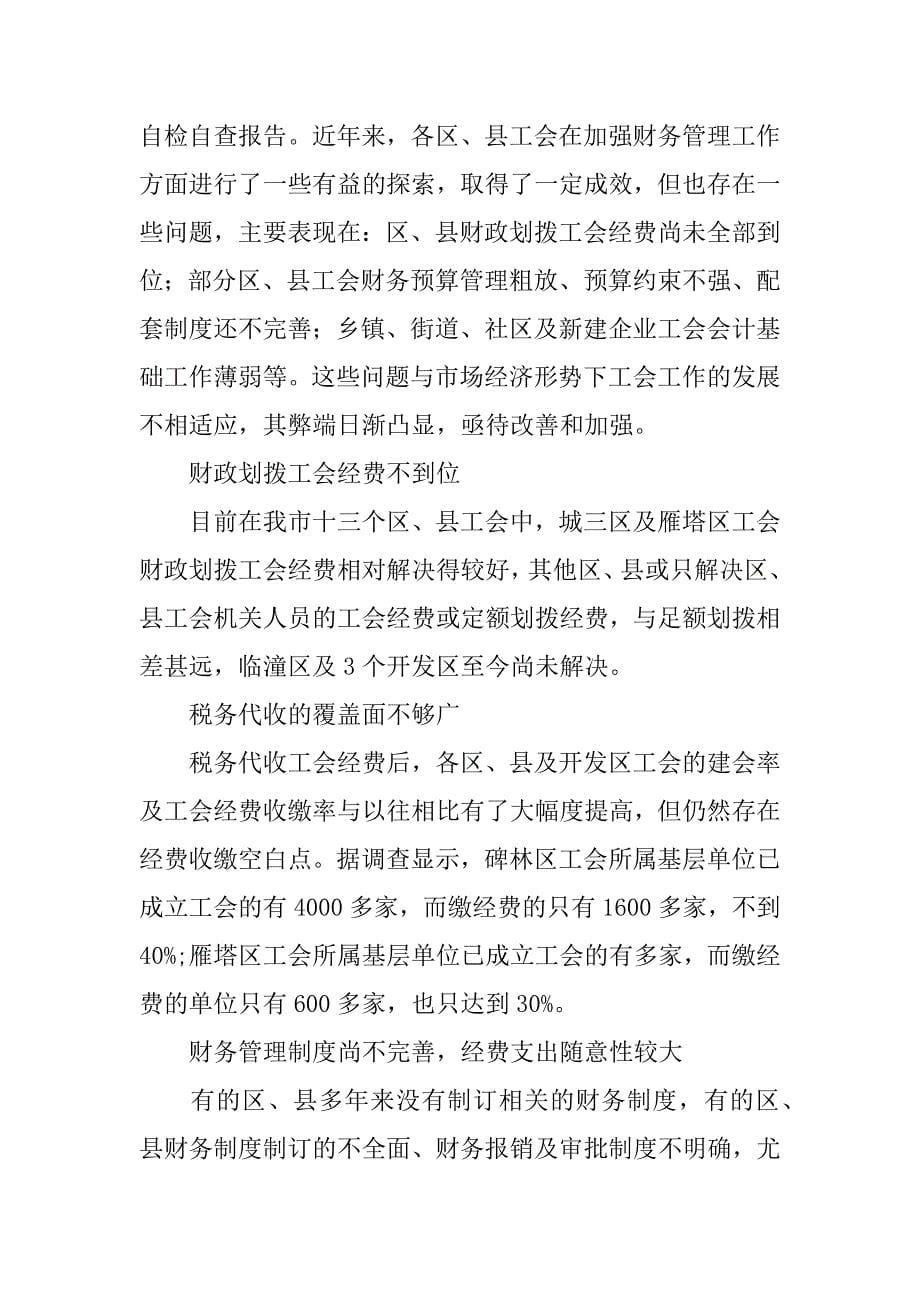 财务资金管理自查报告.docx_第5页