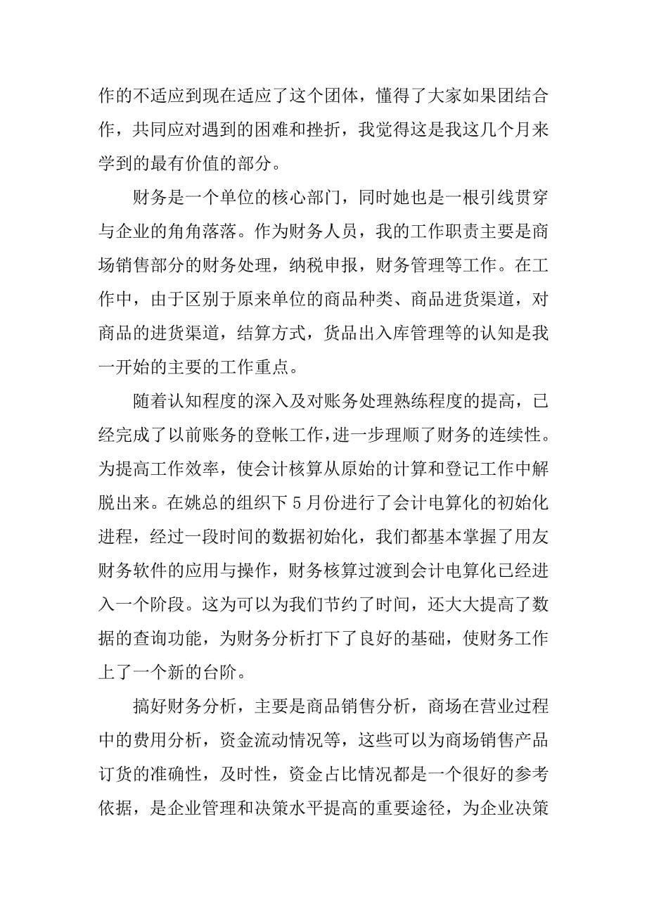 财务工作个人总结_1.docx_第5页