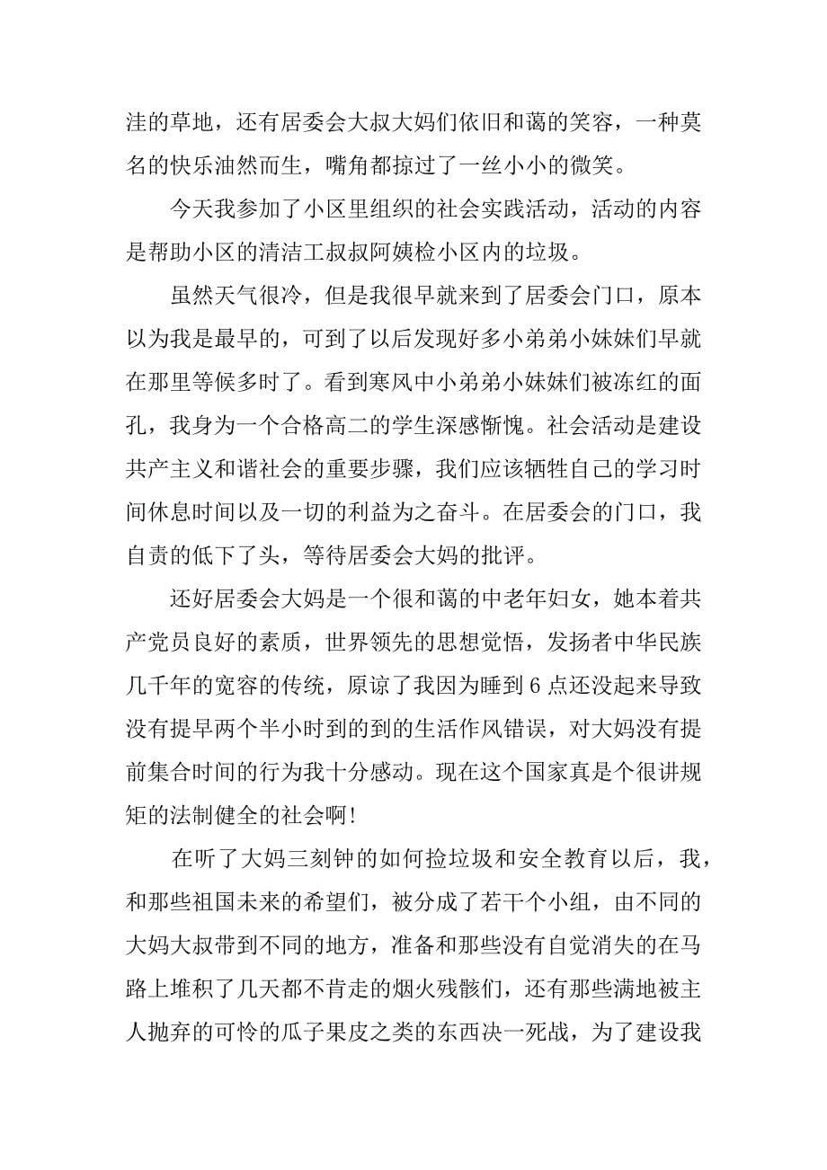 高中社会实践报告xx字.docx_第5页