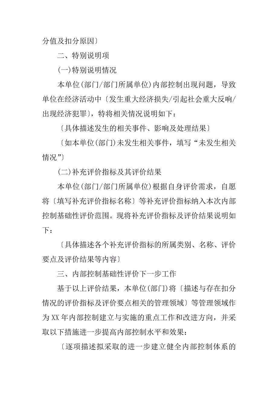 财政所内部控制基础行评价报告.docx_第3页